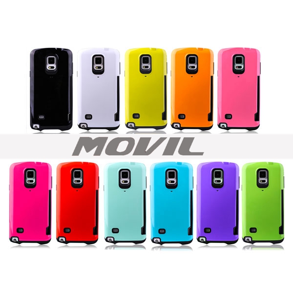 NP-1896  tpu pc  Funda para Samsung Note 4-18